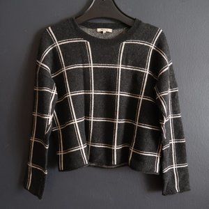 Madewell / Wool Plaid Sweater